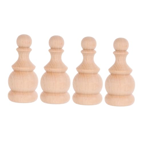TOYZFRIENDY 4 Stück Teiliges Unlackierte Holz Endstücke aus Massivem Kiefernholz Viktorianische Treppenpfosten Zierelemente mit Kugel und Spitzdesign Dekorative Holzaufsätze für Geländer TOYZFRIENDY 4 Stück Teiliges Unlackierte Holz Endstücke aus Massivem Kiefernholz Viktorianische Treppenpfosten Zierelemente mit Kugel und Spitzdesign Dekorative Holzaufsätze für Geländer von TOYZFRIENDY