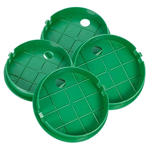 TOYZFRIENDY 4 Stück Teiliges von Premium Ventilboxabdeckungen Robuste Kunststoffabdeckung für Bewässerungssysteme Einfache Installation für Sprinkler und Tropfventile von TOYZFRIENDY