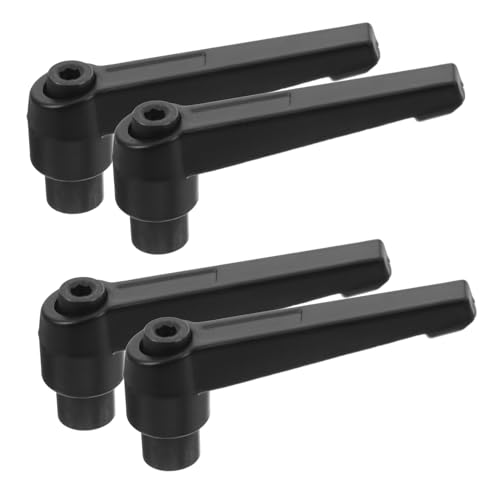 TOYZFRIENDY 4 Stück Verstellbare Aluminium Klemmhebelgriffe mit Innengewinde Ratschen Schnellverschluss Stabiler Haltegriff für Maschinen Möbel und Elektronik Ergonomisch Einstellbar TOYZFRIENDY 4 Stück Verstellbare Aluminium Klemmhebelgriffe mit Innengewinde Ratschen Schnellverschluss Stabiler Haltegriff für Maschinen Möbel und Elektronik Ergonomisch Einstellbar von TOYZFRIENDY
