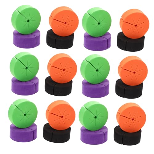 TOYZFRIENDY 40 Stück Hydroponik Pflanzkissen Eva für Gemüse Pflanzenanzucht Soilless Cultivation Zubehör Vielseitige Gemüseanbauhilfe in Grün Orange Schwarz TOYZFRIENDY 40 Stück Hydroponik Pflanzkissen Eva für Gemüse Pflanzenanzucht Soilless Cultivation Zubehör Vielseitige Gemüseanbauhilfe in Grün Orange Schwarz von TOYZFRIENDY