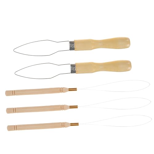 TOYZFRIENDY 5 Stück Bead Threader Teiliges Perleneinfädler für Diy Projekte Praktische Hilfsmittel für Handarbeiten Geeignet für Verschiedene und Perlen Einfach zu Bedienen und Zeitsparend von TOYZFRIENDY