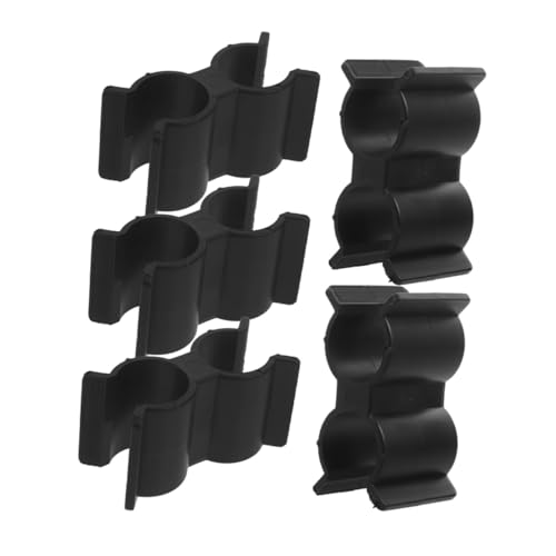 TOYZFRIENDY 5 Stück Robuste Doppelte Rohrschellen aus Kunststoff Teiliges Set Doppelte Rohrclips zur Sicheren Befestigung von Rohren für Boote Yachten und Wohnmobile Langlebige von TOYZFRIENDY
