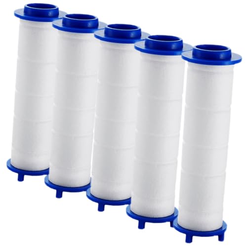 TOYZFRIENDY 5 Stück Teiliges Duschfilter mit Austauschbaren Filterkartuschen Hochdruckbeständig aus PP und Baumwolle Effektiver Haushalts wasserfilter gegen Harte Wasserpartikel Geeignet für TOYZFRIENDY 5 Stück Teiliges Duschfilter mit Austauschbaren Filterkartuschen Hochdruckbeständig aus PP und Baumwolle Effektiver Haushalts wasserfilter gegen Harte Wasserpartikel Geeignet für von TOYZFRIENDY