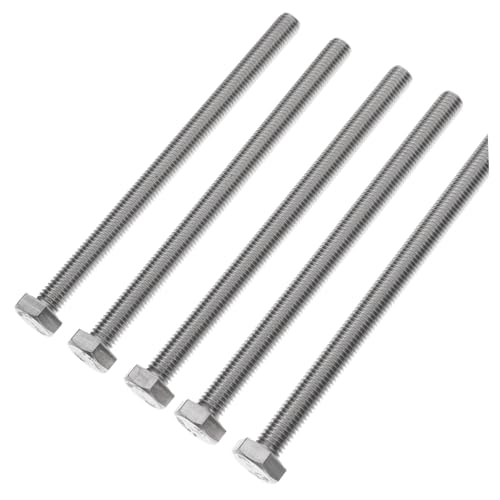 TOYZFRIENDY 5 Stück Teiliges Edelstahl Sechskant Flachkopfschrauben Vollgewinde Möbelbolzen für Garten Maschinen und Fahrzeugbefestigung TOYZFRIENDY 5 Stück Teiliges Edelstahl Sechskant Flachkopfschrauben Vollgewinde Möbelbolzen für Garten Maschinen und Fahrzeugbefestigung von TOYZFRIENDY