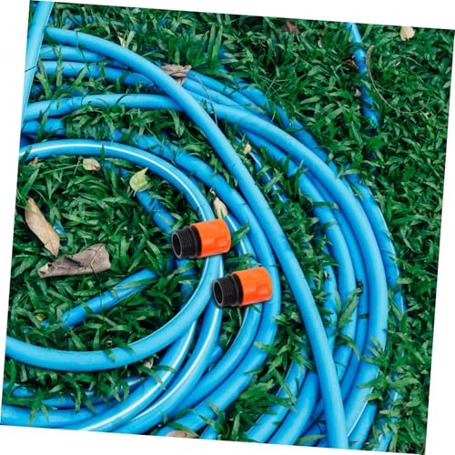 TOYZFRIENDY 5 Stück Teiliges Gartenschlauch Schnellkupplung aus Robustem Abs Wasserdichter Schlauchverbinder mit Innen und Außengewinde für Gartenschläuche Sprinkler und Bewässerungszubehör von TOYZFRIENDY