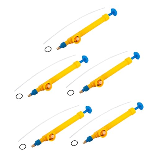 TOYZFRIENDY 5 Stück Teiliges Gartensprühkopf Robustem Kunststoff Einstellbare Sprühdüse für Präzise Bewässerung und Pflanzenschutz Leichter Outdoor wassersprüher für Garten Bonsai und von TOYZFRIENDY