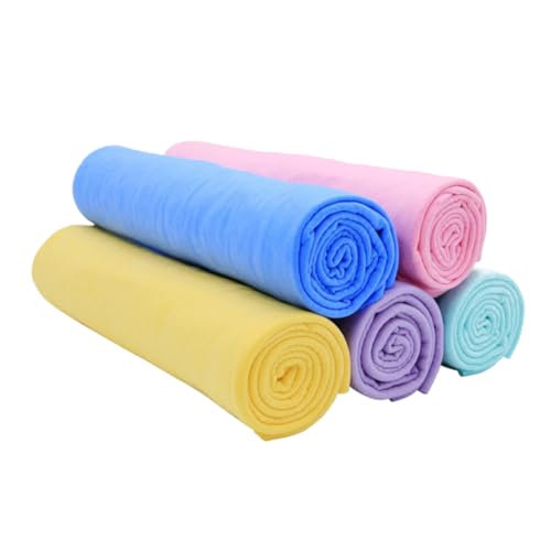 TOYZFRIENDY 5 Stück Teiliges Haustier Handtuch Ultra Saugstarkes PVA Mikrofaser Trockentuch für Hunde und Katzen Schnelltrocknendes Sanftes Reinigungstuch für Pfoten und TOYZFRIENDY 5 Stück Teiliges Haustier Handtuch Ultra Saugstarkes PVA Mikrofaser Trockentuch für Hunde und Katzen Schnelltrocknendes Sanftes Reinigungstuch für Pfoten und von TOYZFRIENDY