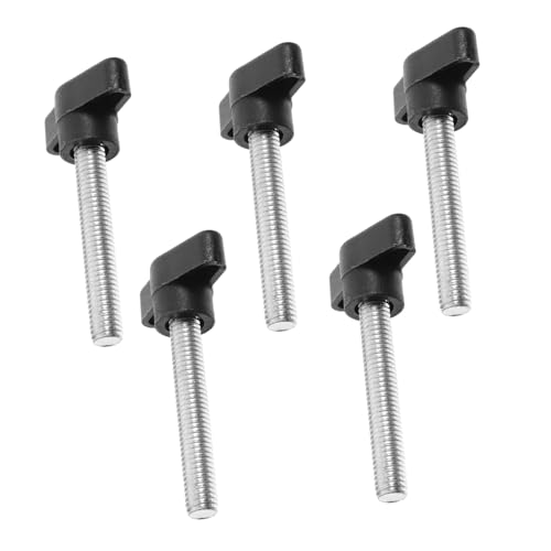 TOYZFRIENDY 5 Stück Teiliges Kleine Kunststoff daumenschrauben mit Kleinem Kopf Ø Handfestziehbare Rändelschrauben mit Kunststoffgriff Langlebig Leicht Rutschfest für Maschinen und Möbel TOYZFRIENDY 5 Stück Teiliges Kleine Kunststoff daumenschrauben mit Kleinem Kopf Ø Handfestziehbare Rändelschrauben mit Kunststoffgriff Langlebig Leicht Rutschfest für Maschinen und Möbel von TOYZFRIENDY