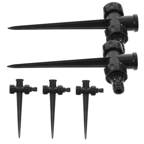 TOYZFRIENDY 5 Stück Teiliges Wiederverwendbarer Gartensprinkler Erdspieße aus Robustem Kunststoff mit Innengewinde Kompatibel für Automatische Drehbare Bewässerungssysteme im Garten und TOYZFRIENDY 5 Stück Teiliges Wiederverwendbarer Gartensprinkler Erdspieße aus Robustem Kunststoff mit Innengewinde Kompatibel für Automatische Drehbare Bewässerungssysteme im Garten und von TOYZFRIENDY