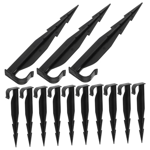TOYZFRIENDY 50 Stück Bewässerungsschlauch Erdanker mit Dornen Schlauchhalter für Tropfrohr Befestigung Stabiler Gartenschlauch Halter für Rasenbewässerung und Landwirtschaftliche Anwendungen von TOYZFRIENDY