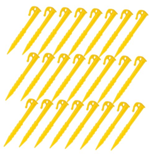 TOYZFRIENDY 50 Stück Robuste Kunststoff Zeltheringe rutschfeste Gezackte Erdanker für Zelt Markise Strand Garten Windfeste Befestigung Vielseitig für Sand Gras Boden Leicht und Kompakt TOYZFRIENDY 50 Stück Robuste Kunststoff Zeltheringe rutschfeste Gezackte Erdanker für Zelt Markise Strand Garten Windfeste Befestigung Vielseitig für Sand Gras Boden Leicht und Kompakt von TOYZFRIENDY