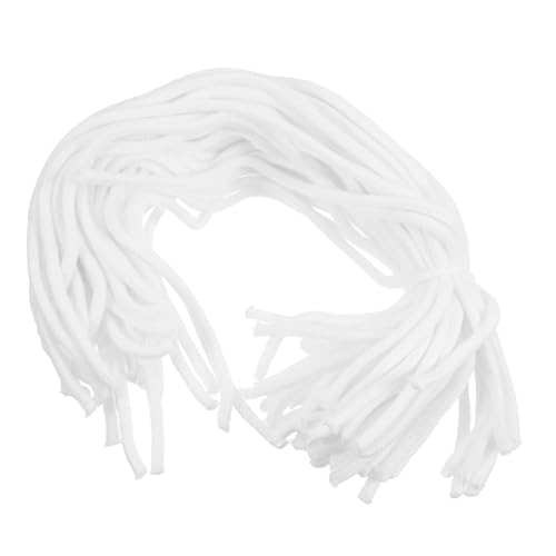 TOYZFRIENDY 50 Stück Selbstbewässerungs baumwollseil für Hydrokultur töpfe Weiches DIY Bewässerungssystem für Zimmerpflanzen Zuverlässige Automatische Wasseraufnahme für Indoor gartenpflege von TOYZFRIENDY