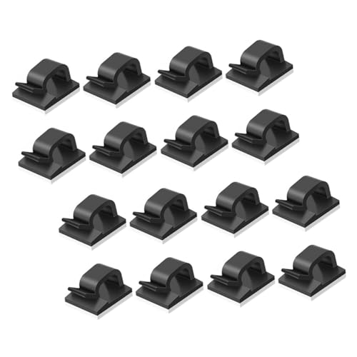 TOYZFRIENDY 50 Stück Selbstklebende Kabelclips Kunststoff Kabelhalter für Kabelmanagement USB Tv Lichterkette Mini Kabelorganizer für Büro Auto Zuhause Geeignet für Glatte Oberflächen TOYZFRIENDY 50 Stück Selbstklebende Kabelclips Kunststoff Kabelhalter für Kabelmanagement USB Tv Lichterkette Mini Kabelorganizer für Büro Auto Zuhause Geeignet für Glatte Oberflächen von TOYZFRIENDY