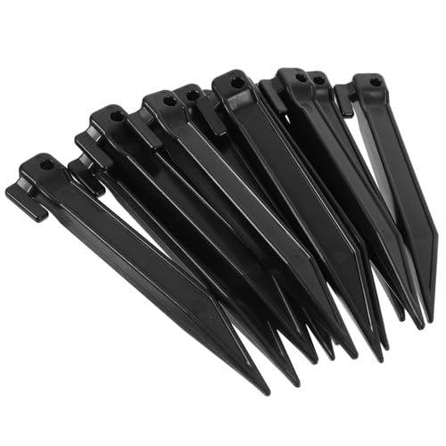 TOYZFRIENDY 50 Stück Stabile Kunststoff Bodenanker für Rasenmäher Windfeste Erdanker Heringe Vielseitige Befestigungsstecker für Garten Kabel und Outdoor einsätze TOYZFRIENDY 50 Stück Stabile Kunststoff Bodenanker für Rasenmäher Windfeste Erdanker Heringe Vielseitige Befestigungsstecker für Garten Kabel und Outdoor einsätze von TOYZFRIENDY