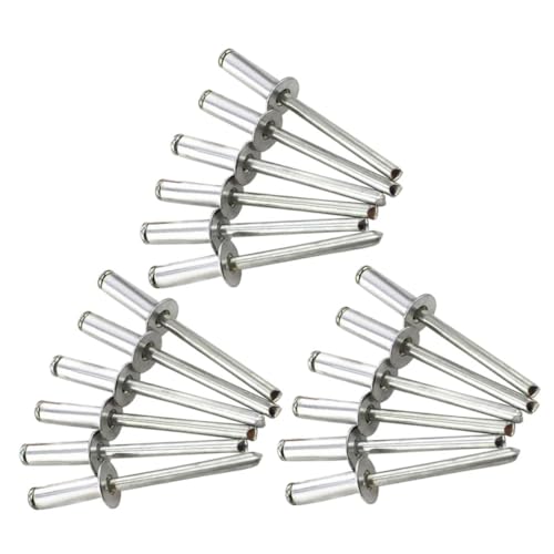 TOYZFRIENDY 50 Stück Teiliges Edelstahl Blindnieten Sortiment Dauerhafte Zugnieten mit Hoher Festigkeit Lange Nietschaftlänge für Verzugsfreies Verbinden Vielseitig Einsetzbar für Andere TOYZFRIENDY 50 Stück Teiliges Edelstahl Blindnieten Sortiment Dauerhafte Zugnieten mit Hoher Festigkeit Lange Nietschaftlänge für Verzugsfreies Verbinden Vielseitig Einsetzbar für Andere von TOYZFRIENDY