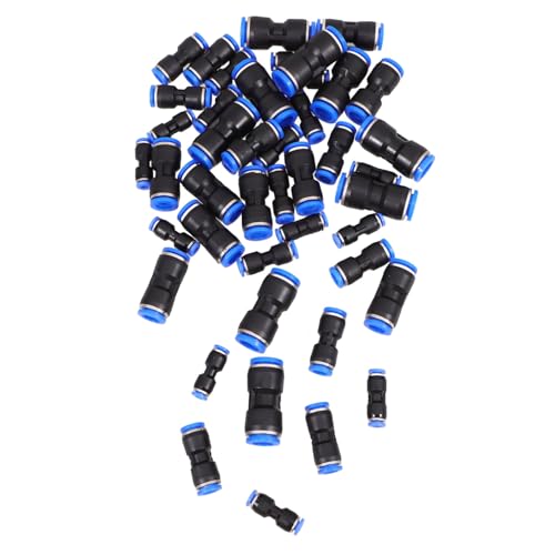 TOYZFRIENDY 50 Stück Teiliges Luftschlauch Verbinder Abs Schnellkupplung Push to connect Pneumatische Druckluftanschlüsse für Schläuche Einfache Montage und Vielseitig Einsetzbar TOYZFRIENDY 50 Stück Teiliges Luftschlauch Verbinder Abs Schnellkupplung Push to connect Pneumatische Druckluftanschlüsse für Schläuche Einfache Montage und Vielseitig Einsetzbar von TOYZFRIENDY