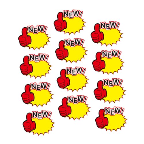 TOYZFRIENDY 50 Stück Teiliges Preisschild Hochwertigem Papier Beschreibbare Etiketten für Markt Geschäft und Werbung Stabile Blanko Preisschilder für Verkaufsförderung und von TOYZFRIENDY