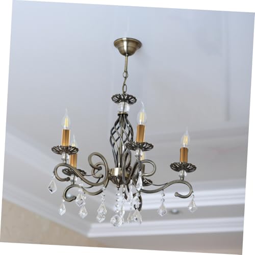 TOYZFRIENDY 6 Stück Metall Kerzenhülsen für Kronleuchter Goldfarben Ersatzteile Lampenfassung Dekorative Abdeckung für Kristall und Pendelleuchten Passend für Haushaltskerzenlampen TOYZFRIENDY 6 Stück Metall Kerzenhülsen für Kronleuchter Goldfarben Ersatzteile Lampenfassung Dekorative Abdeckung für Kristall und Pendelleuchten Passend für Haushaltskerzenlampen von TOYZFRIENDY