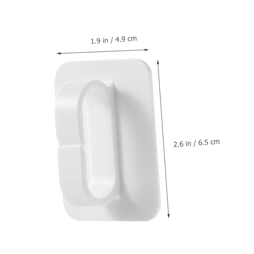 TOYZFRIENDY 6 Stück Selbstklebende Wandhaken ohne Bohren Vielseitige Runde Schlüssel Handtuchhalter für Bad Küche Einfache Montage Kratzfreie Oberfläche Platzsparend Weiß TOYZFRIENDY 6 Stück Selbstklebende Wandhaken ohne Bohren Vielseitige Runde Schlüssel Handtuchhalter für Bad Küche Einfache Montage Kratzfreie Oberfläche Platzsparend Weiß von TOYZFRIENDY