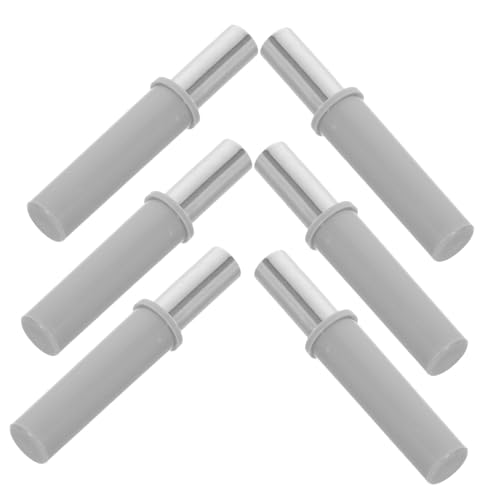 TOYZFRIENDY 6 Stück Soft-close Dämpfer für Küchenschränke mit Hydraulischem Öldruckpuffer Geräuschdämpfender Selbstschließmechanismus Einfache Montage Geeignet für Mülltonnen Schrankschließung von TOYZFRIENDY