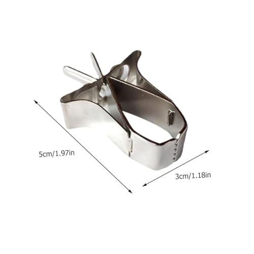 TOYZFRIENDY 6 Stück Teiliges Edelstahl Obst Gemüse Clips Multifunktionale Haushaltsklammern für Vogelkäfig und Kleintiere Platzsparend Wiederverwendbar Praktischer Futterhalter für Hamster TOYZFRIENDY 6 Stück Teiliges Edelstahl Obst Gemüse Clips Multifunktionale Haushaltsklammern für Vogelkäfig und Kleintiere Platzsparend Wiederverwendbar Praktischer Futterhalter für Hamster von TOYZFRIENDY