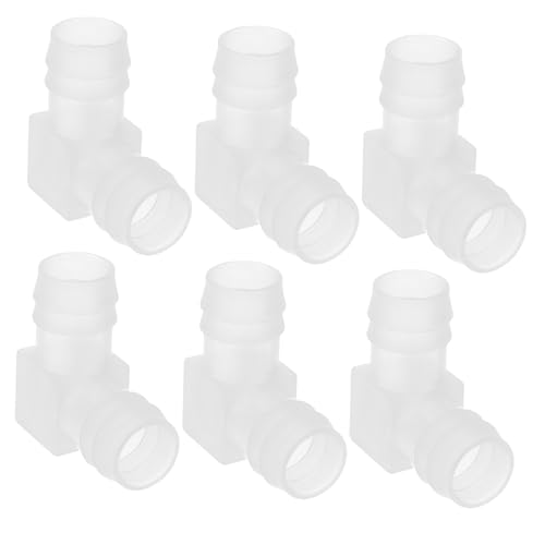 TOYZFRIENDY 6 Stück Teiliges Förmiges Schlauchverbinder Kunststoff Schlauchanschluss für Schläuche Installieren Glatte Oberfläche Geeignet für Gartenpumpe und Wasserschläuche TOYZFRIENDY 6 Stück Teiliges Förmiges Schlauchverbinder Kunststoff Schlauchanschluss für Schläuche Installieren Glatte Oberfläche Geeignet für Gartenpumpe und Wasserschläuche von TOYZFRIENDY