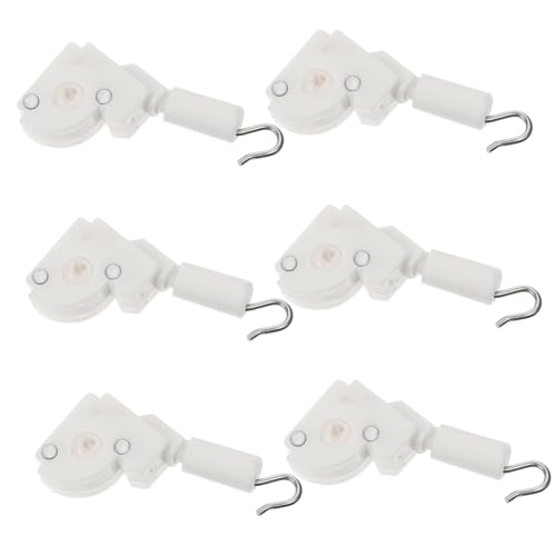 TOYZFRIENDY 6 Stück Teiliges Jalousien Wand Kippmechanismus aus Stabilem Ersatzteile für Horizontale Fensterjalousien Einfacher Einbau Vielseitig Passend Weiß Leichte und Langlebige Haken TOYZFRIENDY 6 Stück Teiliges Jalousien Wand Kippmechanismus aus Stabilem Ersatzteile für Horizontale Fensterjalousien Einfacher Einbau Vielseitig Passend Weiß Leichte und Langlebige Haken von TOYZFRIENDY