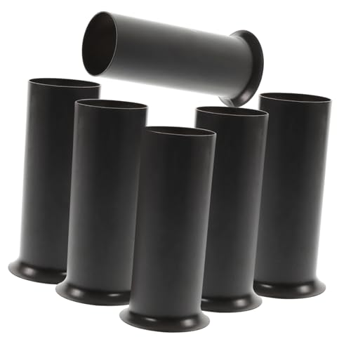 TOYZFRIENDY 6 Stück Teiliges Kronleuchter Ersatzteile Kerzenrohrhülsen aus Metall Stabile Lampenfassung Abdeckungen für Deckenleuchten und Pendelleuchten Einfache Montage Schwarze Hüllen TOYZFRIENDY 6 Stück Teiliges Kronleuchter Ersatzteile Kerzenrohrhülsen aus Metall Stabile Lampenfassung Abdeckungen für Deckenleuchten und Pendelleuchten Einfache Montage Schwarze Hüllen von TOYZFRIENDY