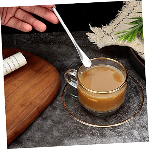 TOYZFRIENDY 6 Stück Teiliges Lange Edelstahl rührlöffel für Kaffee und Cocktails Polierte Mixing Spoons mit Ergonomischem Griff Vielseitig Einsetzbar zum Mischen von Getränken und Desserts TOYZFRIENDY 6 Stück Teiliges Lange Edelstahl rührlöffel für Kaffee und Cocktails Polierte Mixing Spoons mit Ergonomischem Griff Vielseitig Einsetzbar zum Mischen von Getränken und Desserts von TOYZFRIENDY