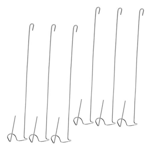 TOYZFRIENDY 6 Stück Teiliges Pflanzenhängeset Air Plant Holder Tillandsien Haken Langlebig Stilvoll für Wohn und Bürodekoration von TOYZFRIENDY