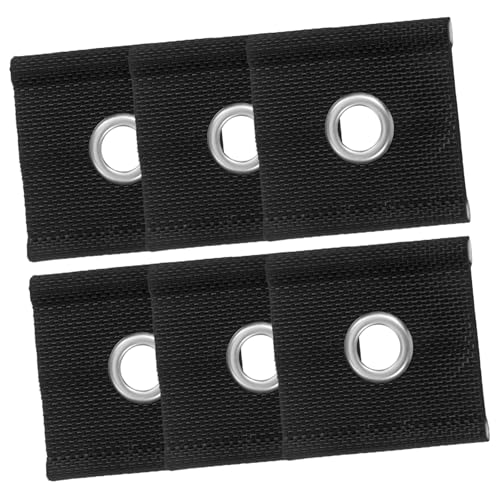 TOYZFRIENDY 6 Stück Teiliges Rv Markisen Ösen aus Robustem Material Passend für Kederleisten Vielseitig Einsetzbar für Wohnwagen Zelte und Gartendekoration Einfache Befestigung von TOYZFRIENDY
