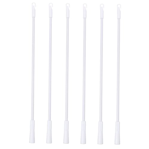 TOYZFRIENDY 6 Stück Teiliges Set Aluminium Jalousie Drehstab Ersatzstab Transparent Glatt Verarbeitet Zubehör für Fensterjalousien Einfache Montage und Langlebig TOYZFRIENDY 6 Stück Teiliges Set Aluminium Jalousie Drehstab Ersatzstab Transparent Glatt Verarbeitet Zubehör für Fensterjalousien Einfache Montage und Langlebig von TOYZFRIENDY