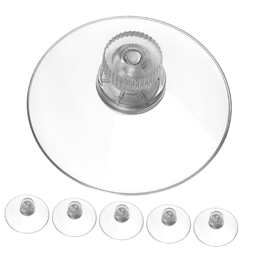 TOYZFRIENDY 6 Stück Teiliges Transparente PVC Saugnäpfe mit Metall schraubmutter Starke Haftung Wiederverwendbar Einfache Montage für Glatte Oberflächen Wie Fenster Spiegel und Küchenwände TOYZFRIENDY 6 Stück Teiliges Transparente PVC Saugnäpfe mit Metall schraubmutter Starke Haftung Wiederverwendbar Einfache Montage für Glatte Oberflächen Wie Fenster Spiegel und Küchenwände von TOYZFRIENDY