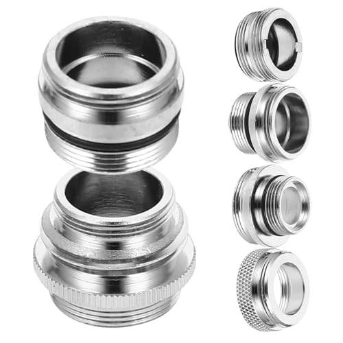 TOYZFRIENDY 6 Stück Teiliges Wasserhahn Schlauchadapter mit Weiblichem Anschluss Installieren Spritzwassergeschützt Geeignet für Küchen und Badezimmerarmaturen Praktische Verbindung für TOYZFRIENDY 6 Stück Teiliges Wasserhahn Schlauchadapter mit Weiblichem Anschluss Installieren Spritzwassergeschützt Geeignet für Küchen und Badezimmerarmaturen Praktische Verbindung für von TOYZFRIENDY