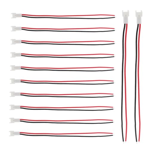 TOYZFRIENDY 60 Stück Teiliges Micro Male Female Terminal Connector Kabel Elektrische Verbindungskabel Stabile Steckverbindung Kompatibel für DIY Elektronik Batterie Schnelle Installation TOYZFRIENDY 60 Stück Teiliges Micro Male Female Terminal Connector Kabel Elektrische Verbindungskabel Stabile Steckverbindung Kompatibel für DIY Elektronik Batterie Schnelle Installation von TOYZFRIENDY