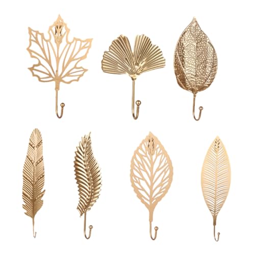 TOYZFRIENDY 7 Stück Teiliges Nordic Wandhaken Blattform aus Stabile Wandaufhänger für Handtücher Mäntel Kleidung Einfache Montage Vielseitig für Badezimmer und Flur TOYZFRIENDY 7 Stück Teiliges Nordic Wandhaken Blattform aus Stabile Wandaufhänger für Handtücher Mäntel Kleidung Einfache Montage Vielseitig für Badezimmer und Flur von TOYZFRIENDY