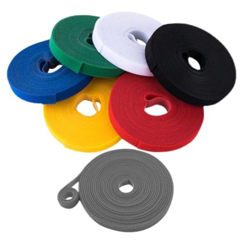 TOYZFRIENDY 7 Stück Teiliges Nylon Pflanzenbinder Wiederverwendbare Farbige Bindebänder Flexibel Drehbar für Garten Kabelmanagement Draht Organizer Multifunktional für Pflanzen Kabel TOYZFRIENDY 7 Stück Teiliges Nylon Pflanzenbinder Wiederverwendbare Farbige Bindebänder Flexibel Drehbar für Garten Kabelmanagement Draht Organizer Multifunktional für Pflanzen Kabel von TOYZFRIENDY