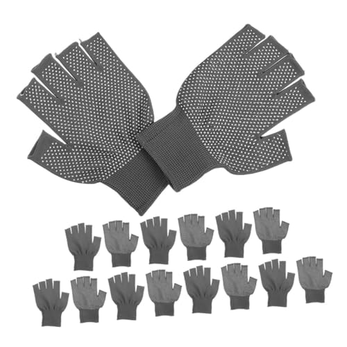 TOYZFRIENDY 8 Paare Fingerlose Arbeitshandschuhe mit Anti rutsch griff Atmungsaktiv Verschleißfest Flexibel für Gartenarbeit Holzverarbeitung und Schwere Einsätze von Damen und Herren TOYZFRIENDY 8 Paare Fingerlose Arbeitshandschuhe mit Anti rutsch griff Atmungsaktiv Verschleißfest Flexibel für Gartenarbeit Holzverarbeitung und Schwere Einsätze von Damen und Herren von TOYZFRIENDY