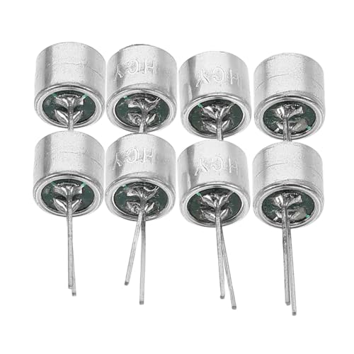 TOYZFRIENDY 8 Stück Teiliges Elektret Kondensatormikrofon Pin Mikrofon für Sprachsteuerung Sicherheitsüberwachung und Audioaufnahme Hohem Aluminiumgehäuse Vielseitig für Zuhause Büro Handel TOYZFRIENDY 8 Stück Teiliges Elektret Kondensatormikrofon Pin Mikrofon für Sprachsteuerung Sicherheitsüberwachung und Audioaufnahme Hohem Aluminiumgehäuse Vielseitig für Zuhause Büro Handel von TOYZFRIENDY