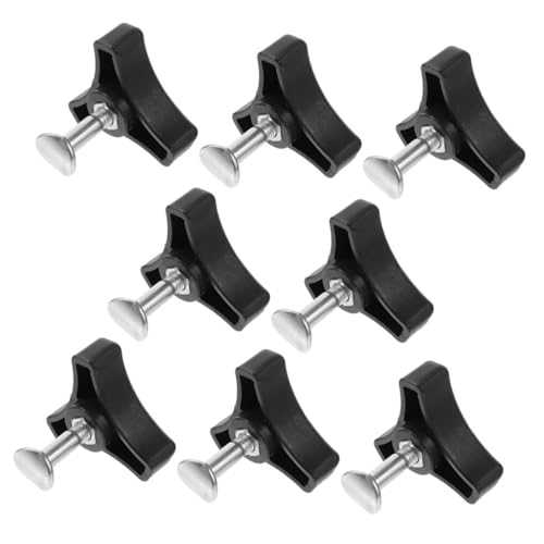 TOYZFRIENDY 8 Stück Teiliges Rasenmäher-handgriff Schrauben mit Ergonomischem Dreieckgriff Wetterbeständige Abs Eisenmaterialien Einfache Installation Stabiler Hilfsgriff für Rasenmäher zur von TOYZFRIENDY