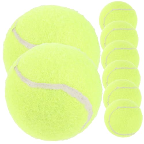 TOYZFRIENDY 8 Stück Teiliges Tennis Trainingsball für Hunde Langlebiges Interaktives Hundespielzeug Fördert Bewegung und Training für Haustierbeschäftigung und Tennisübungen TOYZFRIENDY 8 Stück Teiliges Tennis Trainingsball für Hunde Langlebiges Interaktives Hundespielzeug Fördert Bewegung und Training für Haustierbeschäftigung und Tennisübungen von TOYZFRIENDY