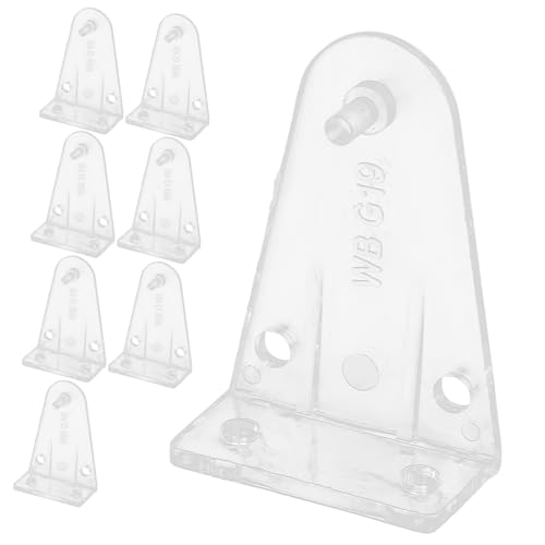 TOYZFRIENDY 8 Stück Teiliges Transparente Halterungen für Bodenleisten von Horizontalen Jalousien mit Schrauben Klare Fensterrollo Clips zur Festen Befestigung von Jalousien und Rollos TOYZFRIENDY 8 Stück Teiliges Transparente Halterungen für Bodenleisten von Horizontalen Jalousien mit Schrauben Klare Fensterrollo Clips zur Festen Befestigung von Jalousien und Rollos von TOYZFRIENDY