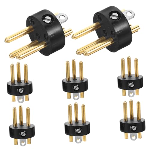 TOYZFRIENDY 8 Stück Teiliges Xlr Stecker Zuverlässiger Mikrofonadapter für Ktv Kondensatormikrofone und Audioverstärker Stabile Signalübertragung Vielseitige Lautsprecherzubehör TOYZFRIENDY 8 Stück Teiliges Xlr Stecker Zuverlässiger Mikrofonadapter für Ktv Kondensatormikrofone und Audioverstärker Stabile Signalübertragung Vielseitige Lautsprecherzubehör von TOYZFRIENDY