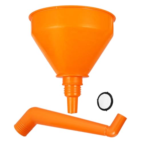 TOYZFRIENDY Abgewinkelter Großer Kunststoff trichter mit Verstärktem Fassungsvermögen Robust und Verschleißfest Flexibler Öl Kraftstoffeinfülltrichter für Auto und Motorrad Einfach zu TOYZFRIENDY Abgewinkelter Großer Kunststoff trichter mit Verstärktem Fassungsvermögen Robust und Verschleißfest Flexibler Öl Kraftstoffeinfülltrichter für Auto und Motorrad Einfach zu von TOYZFRIENDY