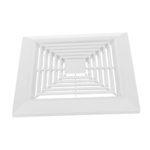 TOYZFRIENDY Ablufthaube für Badezimmer Badezimmerlüftertraktorabdeckung Abdeckung für den Deckenventilator im Badezimmer Square Entlüftungsabdeckung Wand Auspuffventilator Abdeckung TOYZFRIENDY Ablufthaube für Badezimmer Badezimmerlüftertraktorabdeckung Abdeckung für den Deckenventilator im Badezimmer Square Entlüftungsabdeckung Wand Auspuffventilator Abdeckung von TOYZFRIENDY