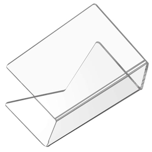 TOYZFRIENDY Acryl Briefablage Transparent Vielseitiger Schreibtisch Organizer mit Stabilem Regal für Briefe Magazine Dokumente Praktischer Aufbewahrungsständer für Büro Zuhause Schule von TOYZFRIENDY