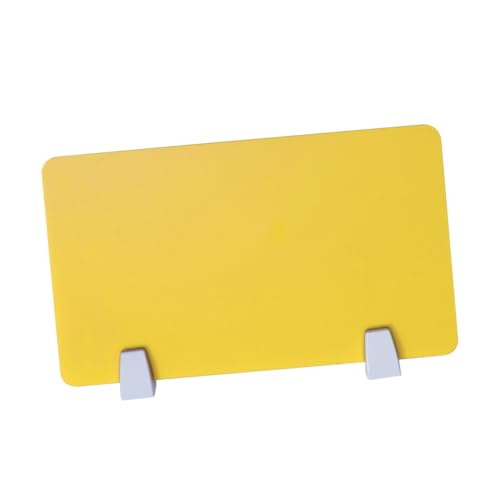 TOYZFRIENDY Acryl Schreibtisch Teiler Gelb Praktische Desktop Trennwand Büro Partition Leicht Montierbar Test Abtrennung Privatsphäre Arbeitsplatz Sichtschutz TOYZFRIENDY Acryl Schreibtisch Teiler Gelb Praktische Desktop Trennwand Büro Partition Leicht Montierbar Test Abtrennung Privatsphäre Arbeitsplatz Sichtschutz von TOYZFRIENDY