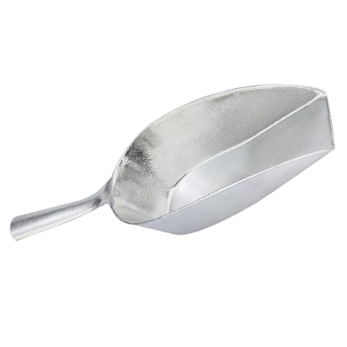 TOYZFRIENDY Aluminium schaufel Groß für Eiswürfel Mehl Getreide Küchenbehälter Robust Ergonomisch Vielseitig für Haushalt Bar Restaurant von TOYZFRIENDY