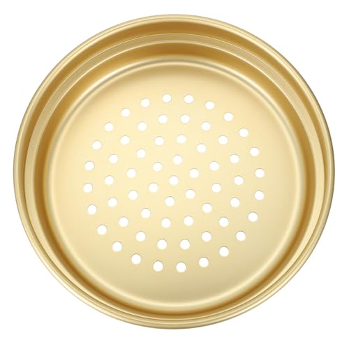 TOYZFRIENDY Aluminiumlegierung Dampfgarer Einsatz Dampfkorb mit Gleichmäßiger Hitzeverteilung Robust Hitzebeständig Passend für Reiskocher und Dampfgarer Spülmaschinenfest Vielseitig für von TOYZFRIENDY