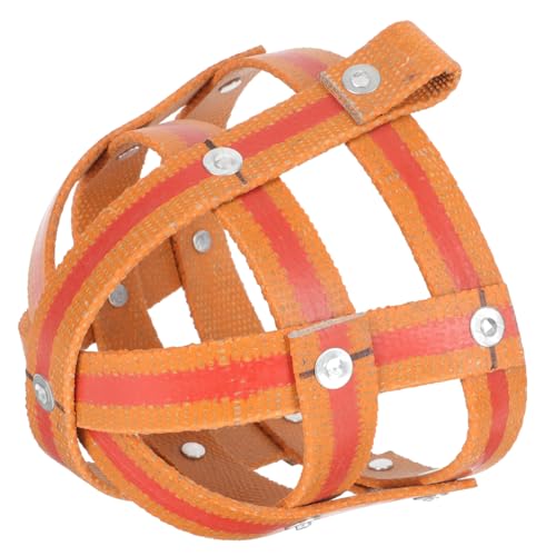 TOYZFRIENDY Anti Biss Schweinemaske Großer Professioneller Maulkorb mit Atmungsaktivem Netz für Schutz gegen Beißen Quieken und Kauen bei Schweinen Robuste Maulabdeckung für Außenbereiche von TOYZFRIENDY